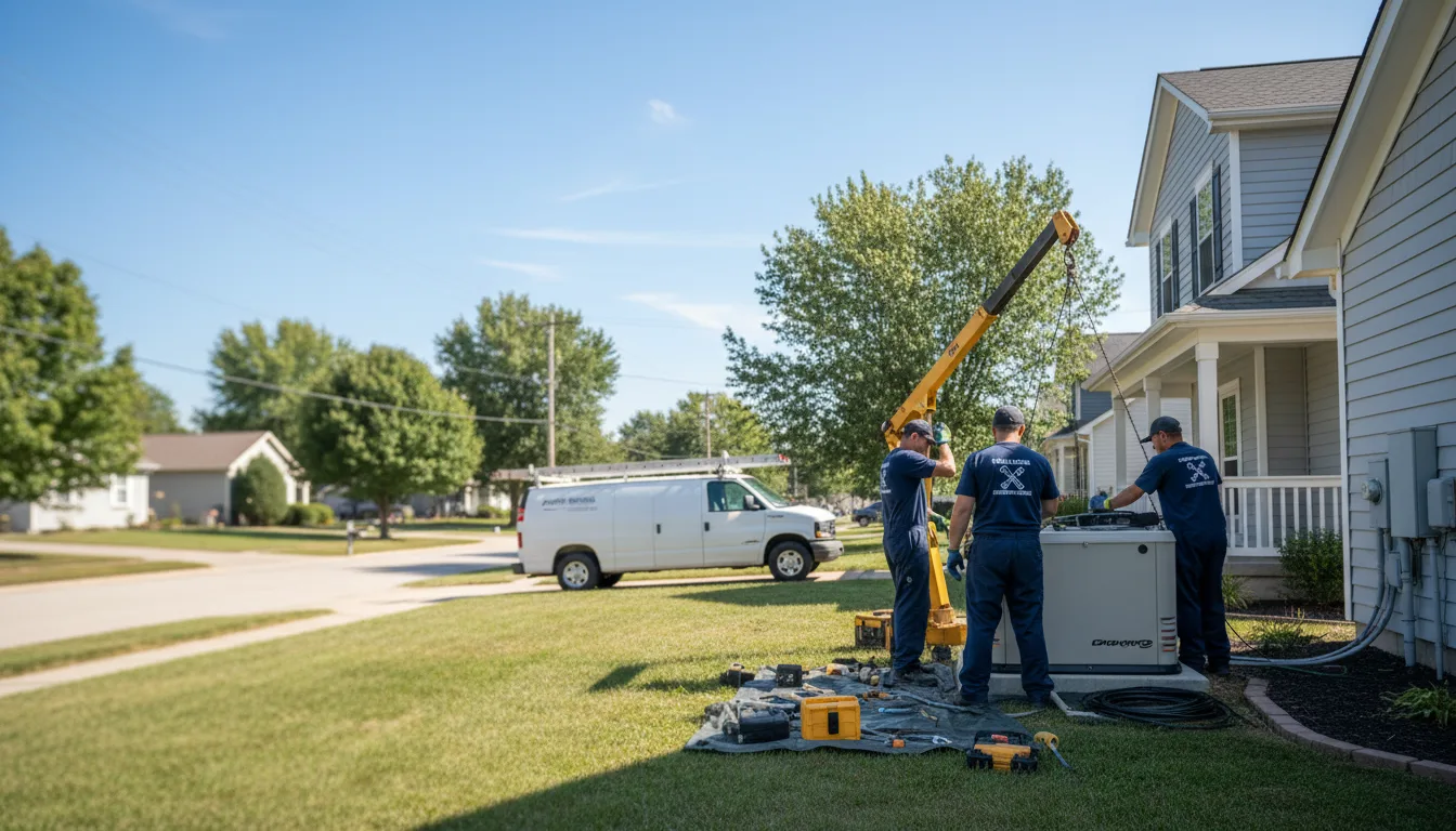Generator Installation in Corunna, IN near me